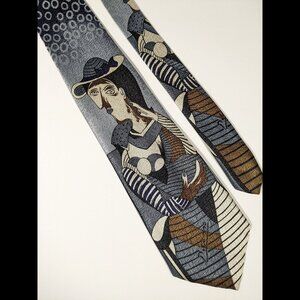 FloRence & K Picasso Art Tie Marie Therese Polyester